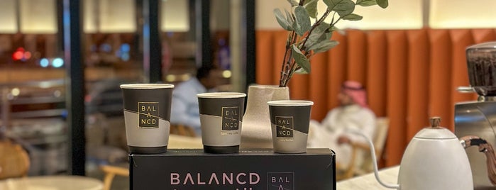 Balancd Coffee is one of Riyadh cafes ☕️.
