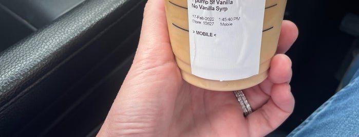 Starbucks is one of Instigram.
