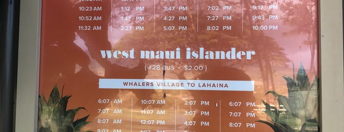 Bus Stop is one of Maui.