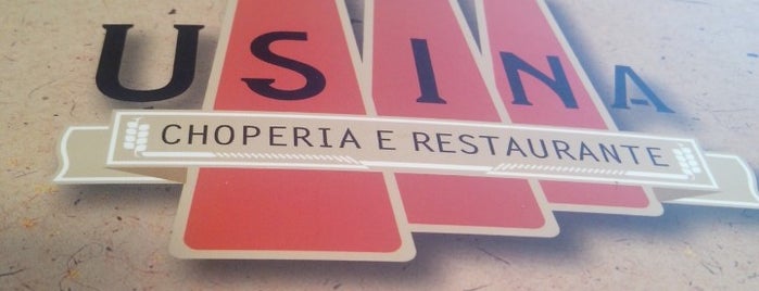 Usina Choperia e Restaurante is one of Tempat yang Disukai Thomas.