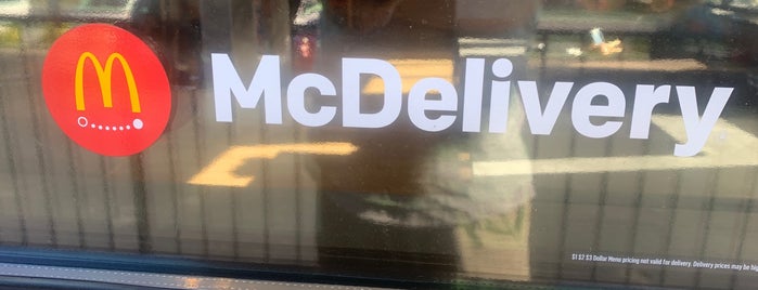 McDonald's is one of McD I've been to.