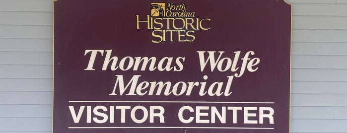 Thomas Wolfe Memorial is one of North Carolina.