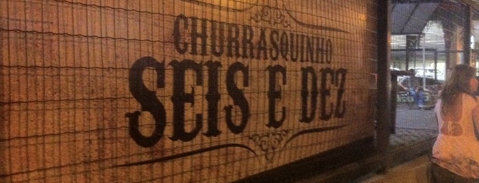 Churrasquinho Seis e Dez is one of Fernanda'nın Kaydettiği Mekanlar.