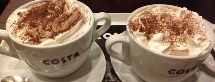 Costa Coffee is one of Work-friendly cafes.
