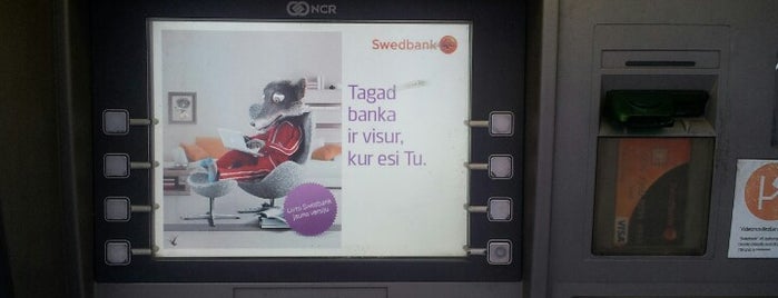 Swedbank bankomāts - ATM (Veikals "IKI") is one of Swedbank bankomāti Rīgā.