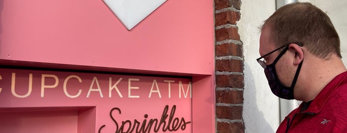 Sprinkles Cupcake ATM is one of Miami.