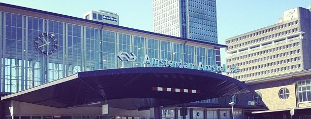 Ж/д станция «Амстердам Амстел» is one of Amsterdam.