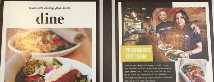 Ethio Express Grill is one of God help Ali in DC.