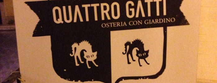 Quattro Gatti is one of #myhints4Sicily.
