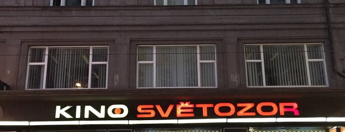 Kino Světozor is one of .cz.