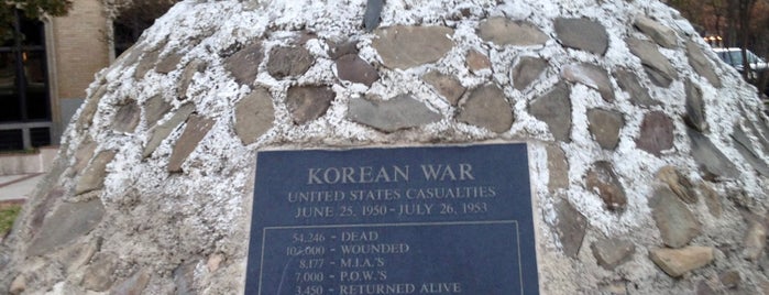 Korean War Memorial is one of Top 10 places to try this season.