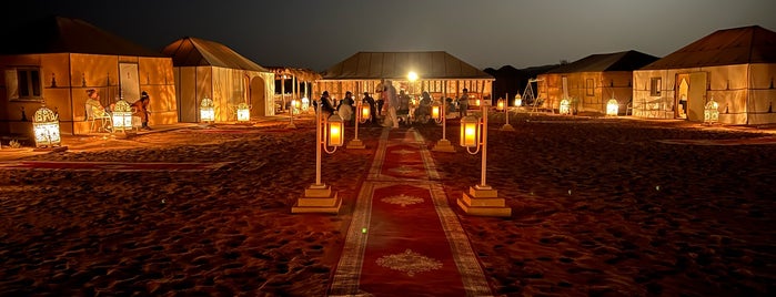 Merzouga Dunes Luxury Camp is one of Morocco 🇲🇦.