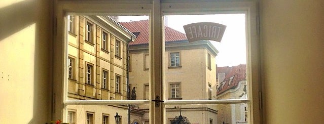 Tricafe is one of Nejstylovější podniky v Praze.