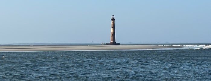 Morris Island Lighthouse is one of Charleston, SC.
