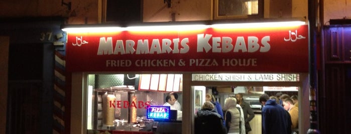 Marmaris Kebab House is one of สถานที่ที่ Plwm ถูกใจ.