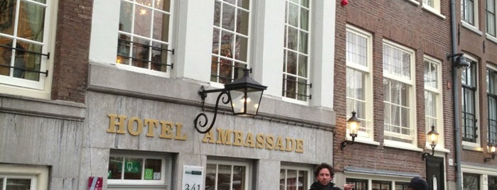 Ambassade Hotel is one of De Grachten 2/2: Slapen, eten & drinken ❌❌❌.