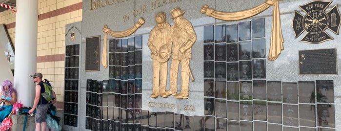 Brooklyn Wall Of Remembrance (9/11 West Wall) is one of Coney Island.