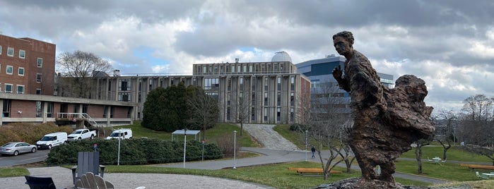 Louis Brandeis Statue Hill is one of The Complete Brandeis University Campus.