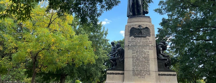 Friedrich Wilhelm von Steuben Statue is one of Washington Memorials.