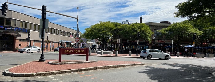 Davis Square is one of Allston, Cambridge & Somerville, Massachusetts.