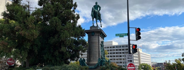 Major General George Brinton McClellan Monument is one of Nation's Capitol.