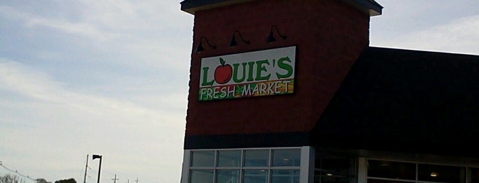 Louie's Fresh Market is one of places.