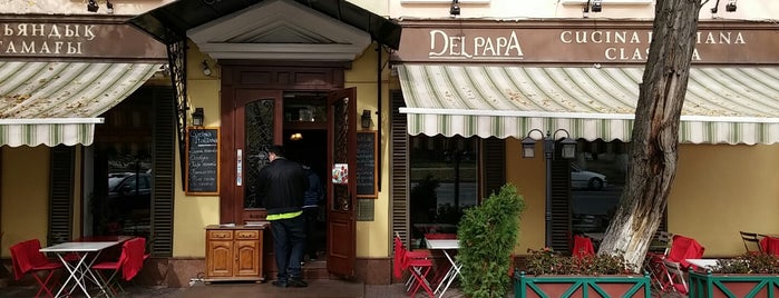 Del Papa is one of Lugares favoritos de David.