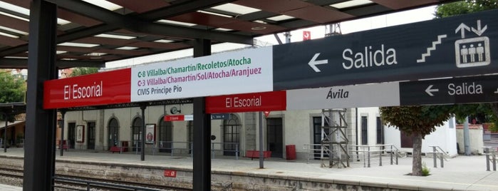 C-8 Cercanías Madrid-El Escorial is one of Orte, die David gefallen.