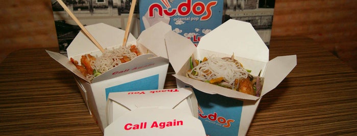 Nudos Oriental Pop is one of to go eat someday.