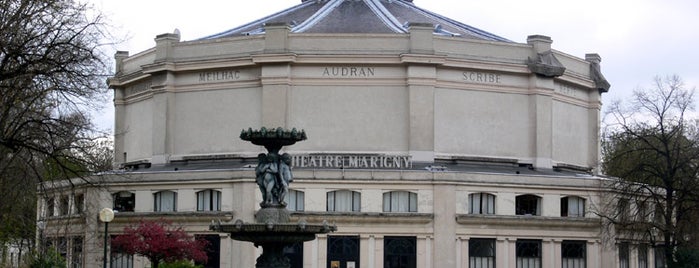Théâtre Marigny is one of Les Champs Elysées, differently.