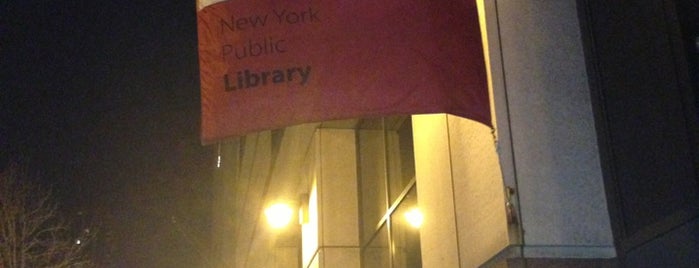 New York Public Library - Riverside Library is one of Workspaces.