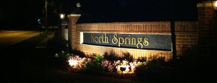 North Springs Subdivision is one of Tempat yang Disukai Andrew.