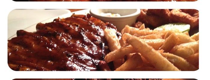 Tony Roma's Ribs, Seafood, & Steaks is one of Hamburguesas a comer.