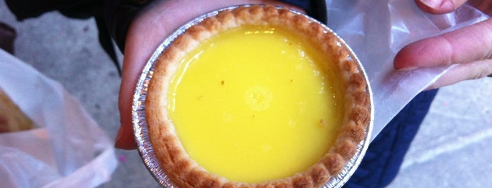 Lung Moon Bakery is one of Egg Tarts.