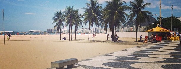 Praia de Copacabana is one of ....