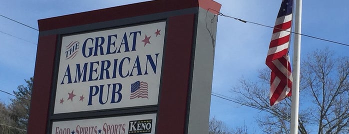 The Great American Bar And Grill is one of taunton,ma.