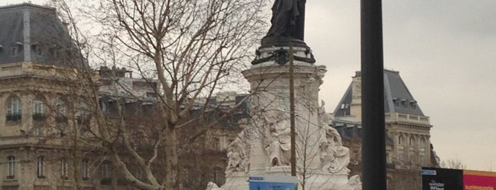 Площадь Республики is one of Oh lá lá Paris.