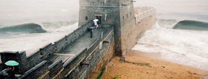 The Great Wall at Shanhai Pass is one of Dan'ın Kaydettiği Mekanlar.