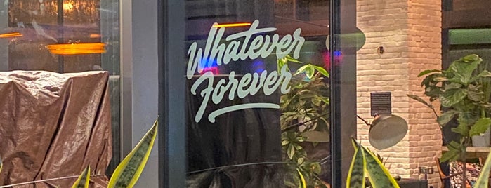 Whatever Forever is one of good bar food - brooklyn.