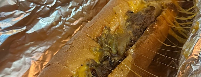 Busters Cheesesteak is one of try first (came recommended).