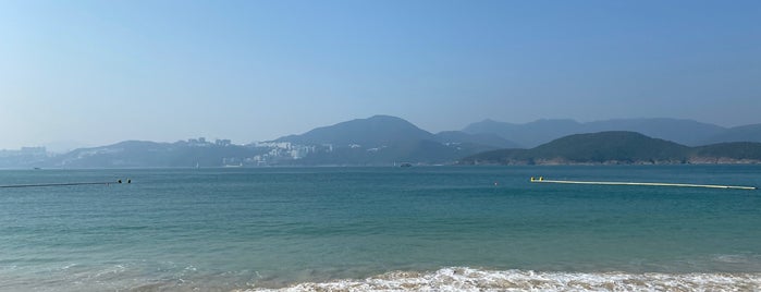 Hap Mun Bay Beach (Half Moon Bay) is one of Rex'in Beğendiği Mekanlar.