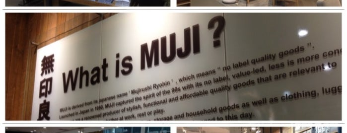 MUJI 无印良品 is one of Happy place.