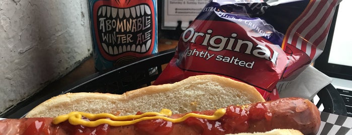 See See Motorcycle is one of The 15 Best Places for Hot Dogs in Portland.