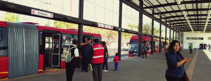 Metrobus El Rosario L6 is one of Locais curtidos por Luis Arturo.