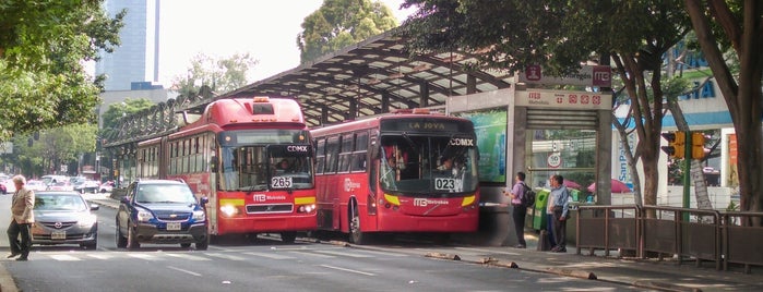 Metrobús Álvaro Obregón L1 is one of VIALIDADES Y PLACES TO GO.