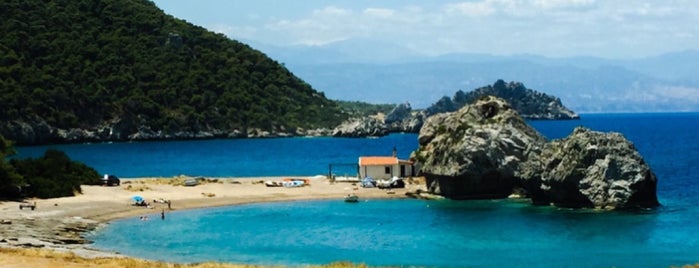 Mylokopi Beach is one of Peloponnes / Griechenland.