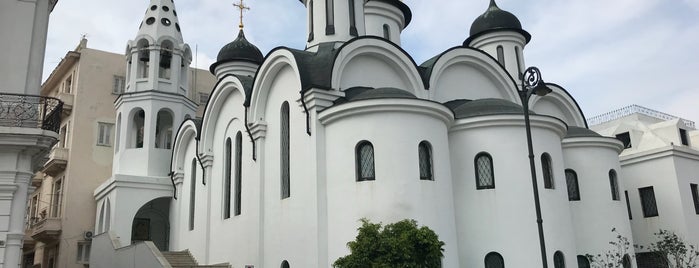 Храм Казанской иконы Божией Матери/Our Lady of Kazan Orthodox Cathedral is one of Tempat yang Disukai Olga.