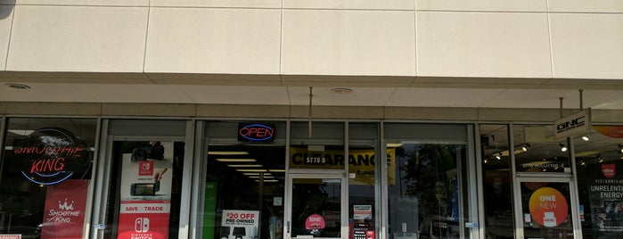 GameStop is one of The 15 Best Toy Stores in Houston.