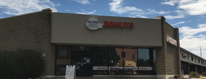 Glaze Donut Company is one of Treats.