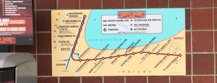 NICTD's South Shore - Hammond Station is one of Chicago.